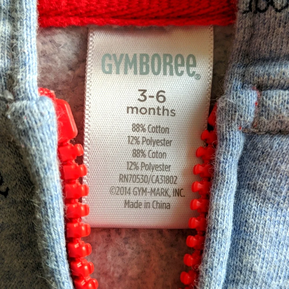 Gymboree Lion Roar Zip-Up Hoodie